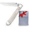 Нож перочинный ZIPPO SMOOTH NATURAL BONE TRAPPERLOCK + ЗАЖИГАЛКА 50596_207