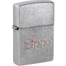 Zippo 207 Snakeskin Zippo Logo — матовая зажигалка