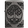 Zippo Armor 29670 — Antique Silver, гравировка «Древо жизни»