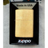 Zippo Brushed Brass 204 B — матовая латунь