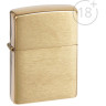 Zippo Brushed Brass 204 B — матовая латунь