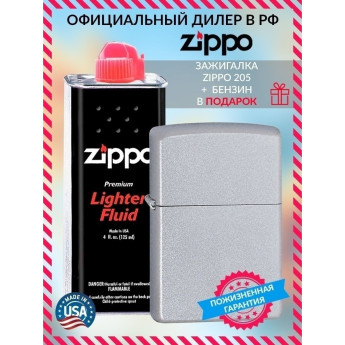 Зажигалка Zippo Classic 205 с бензином