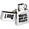 Зажигалка ZIPPO DON`T WORRY 200