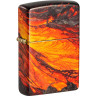 Zippo Lava Flow 48622 — зажигалка Tumbled Brass