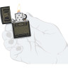 Зажигалка ZIPPO VINTAGE TV DESIGN 48619