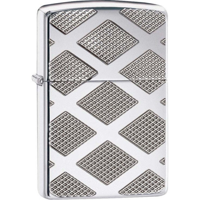 Зажигалка Zippo Armor 28637, серебристый глянец